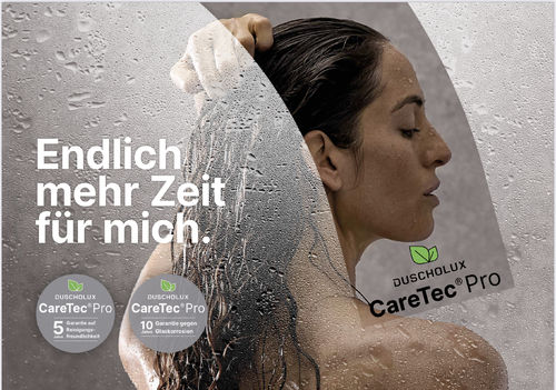 CareTec Pro ~ Duschen ohne Wischen